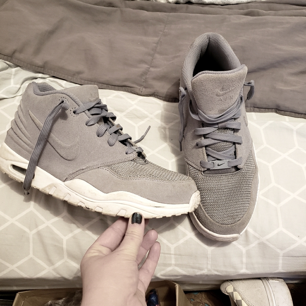 Nike grey high tops